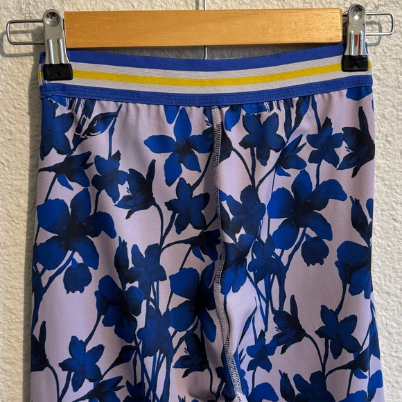 Beyond Yoga x Soulcycle High Rise Floral Leggings Blue Pink Women’s Size S - Picture 4 of 7